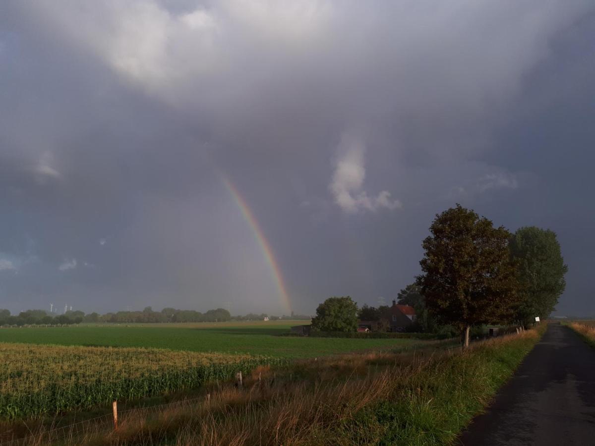 “In Oans Oefje” Parel In De Polder! Apartment Lewedorp Luaran gambar